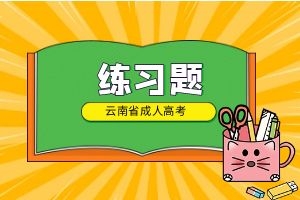 2024年云南省成人高考高起本《史地综合》精选练习题及答案(7)